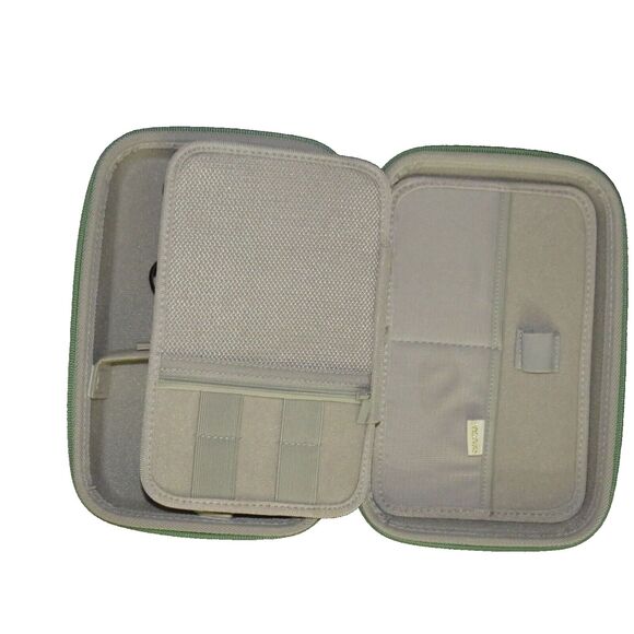 Mosiso Green Electronic Modular Organizer Zip Hard Side Travel Case - Picture 4 of 8